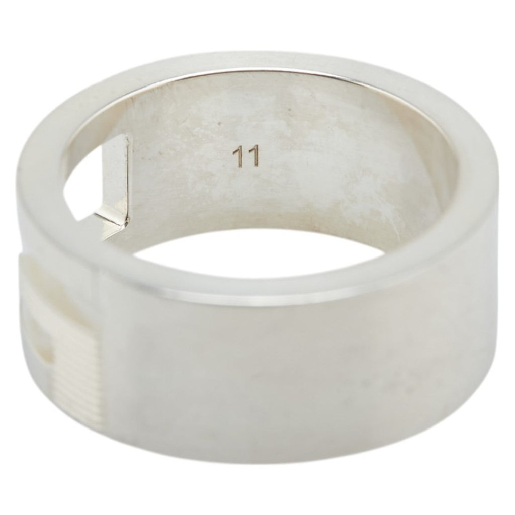 Gucci Silver 925 Band Ring (Pre-Owned)