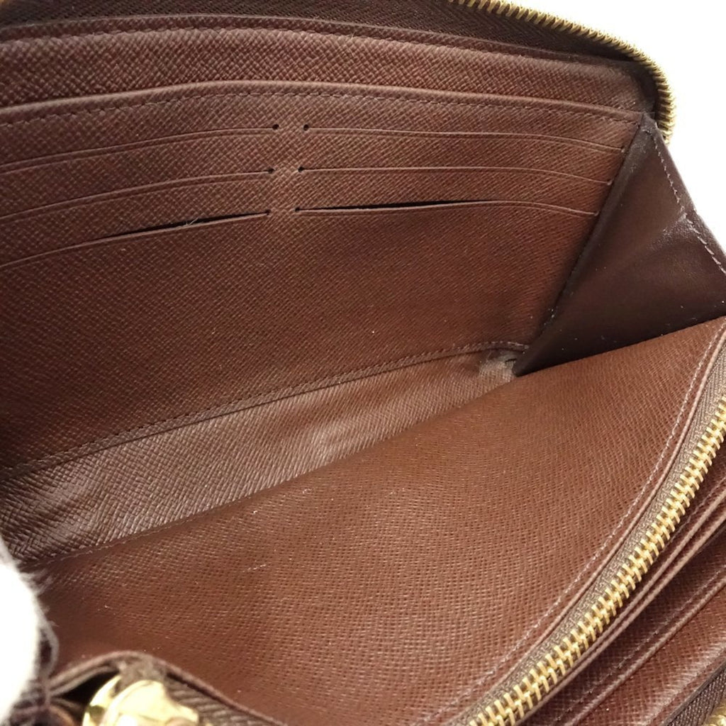 Louis Vuitton Damier Canvas Ebene Canvas Long Wallet (Bi-Fold) (Pre-Owned)