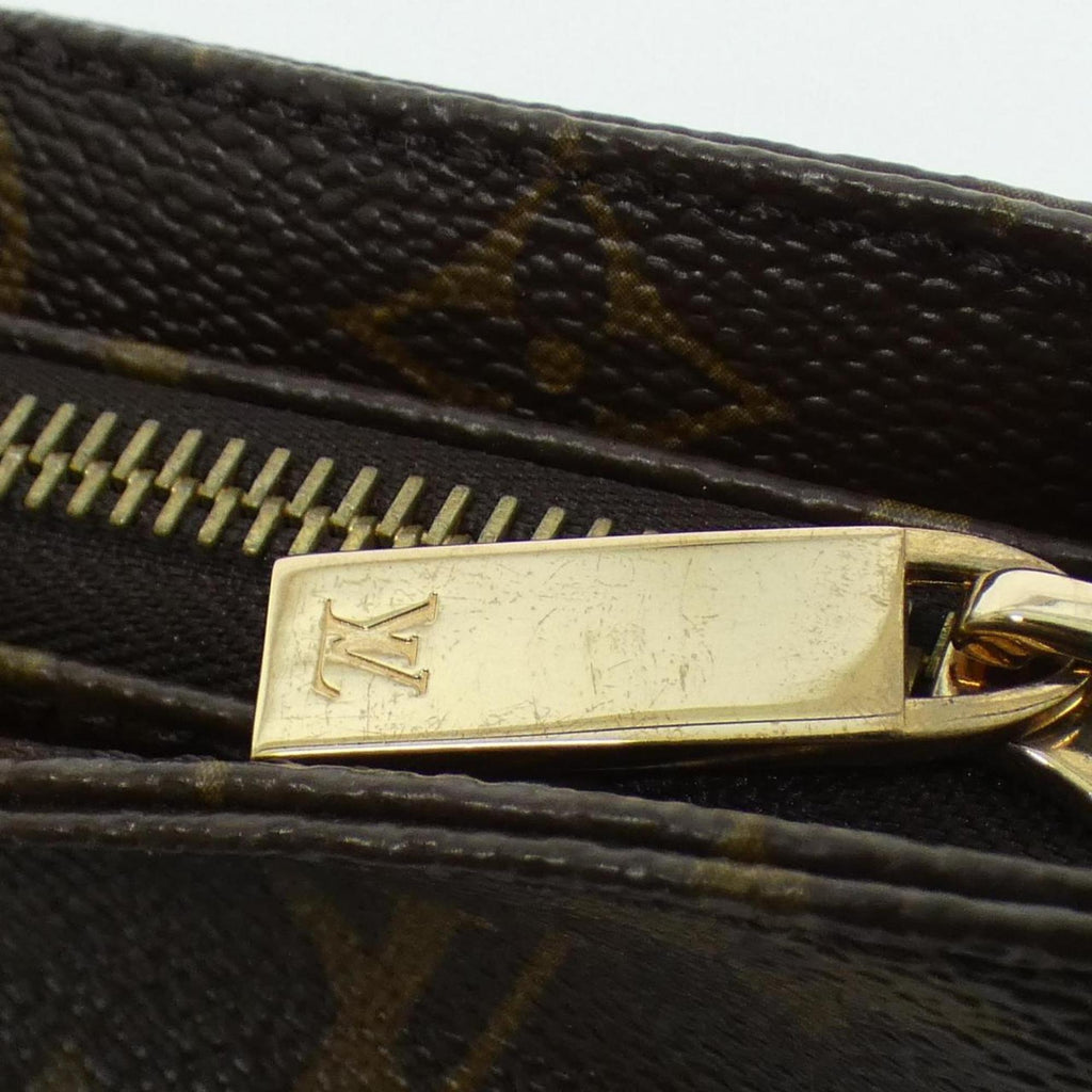 Louis Vuitton Brown Marron Monogram Panda Coated Canvas Shoulder Bag (Pre-Owned)