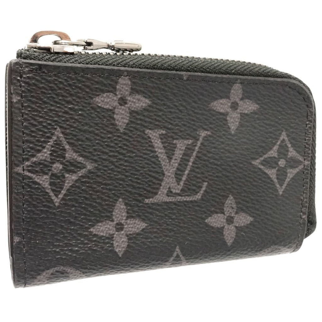 Louis Vuitton Black Monogram Eclipse Canvas Coin Purse/Coin Case (Pre-Owned)