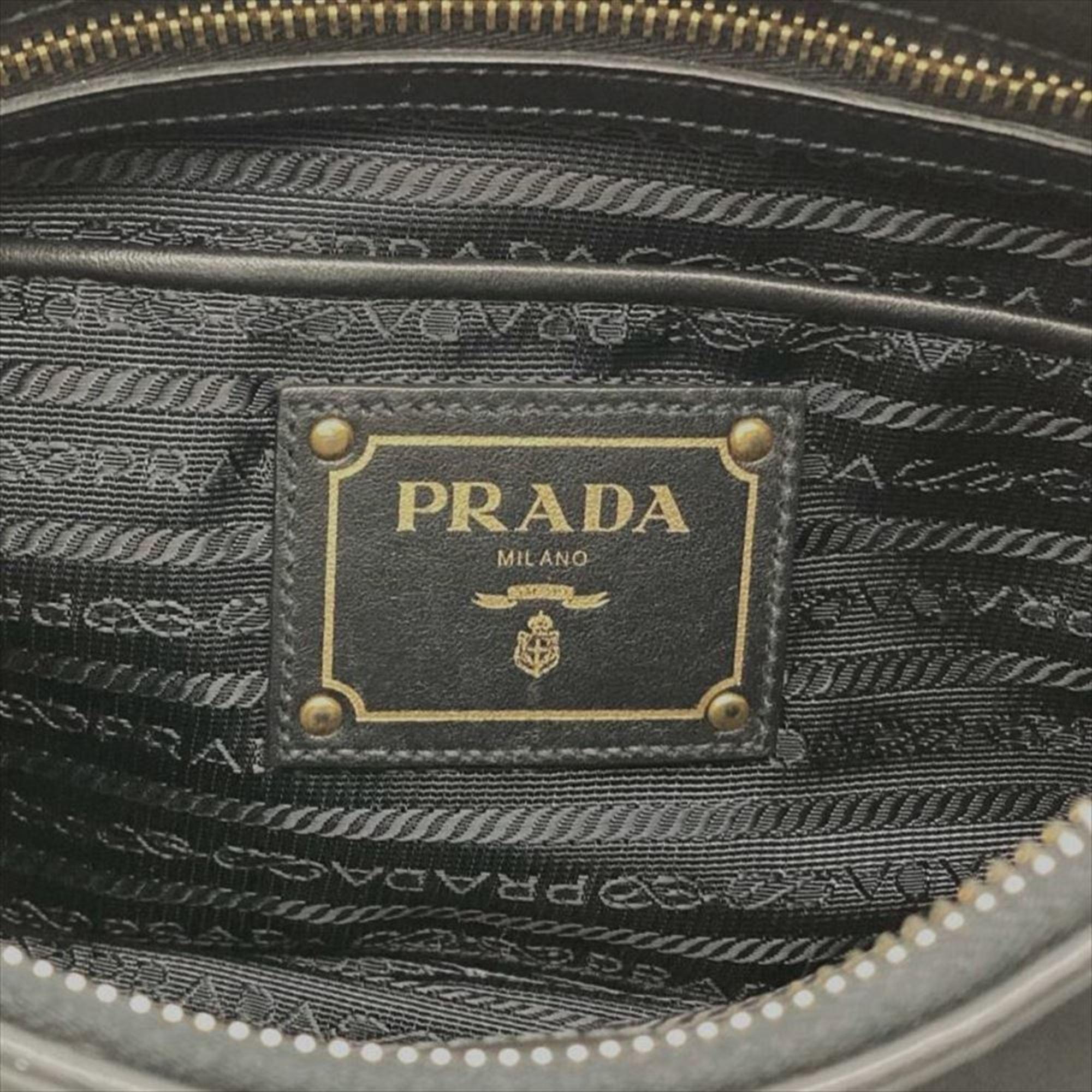 Prada Black Nylon Shoulder Bag (Pre-Owned)