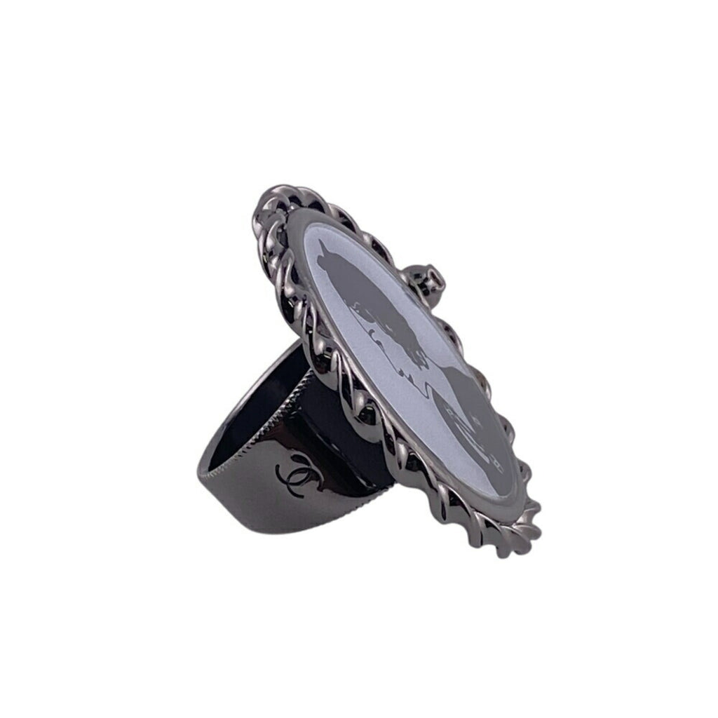 Chanel Metal Band Ring (Pre-Owned)