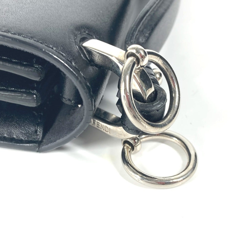 Fendi Black Leather Handbag (Pre-Owned)