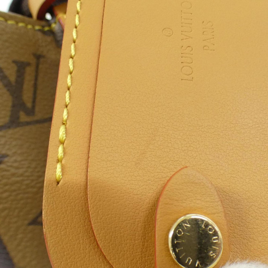 Louis Vuitton Marron Coated Canvas Shoulder Bag (Pre-Owned)
