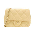 Chanel Beige Leather Shoulder Bag (Pre-Owned)