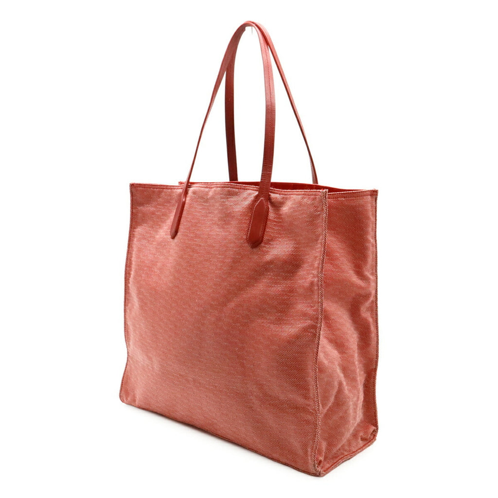 Prada Red Color Tessuto Shoulder Bag Tote Bag (Pre-Owned)