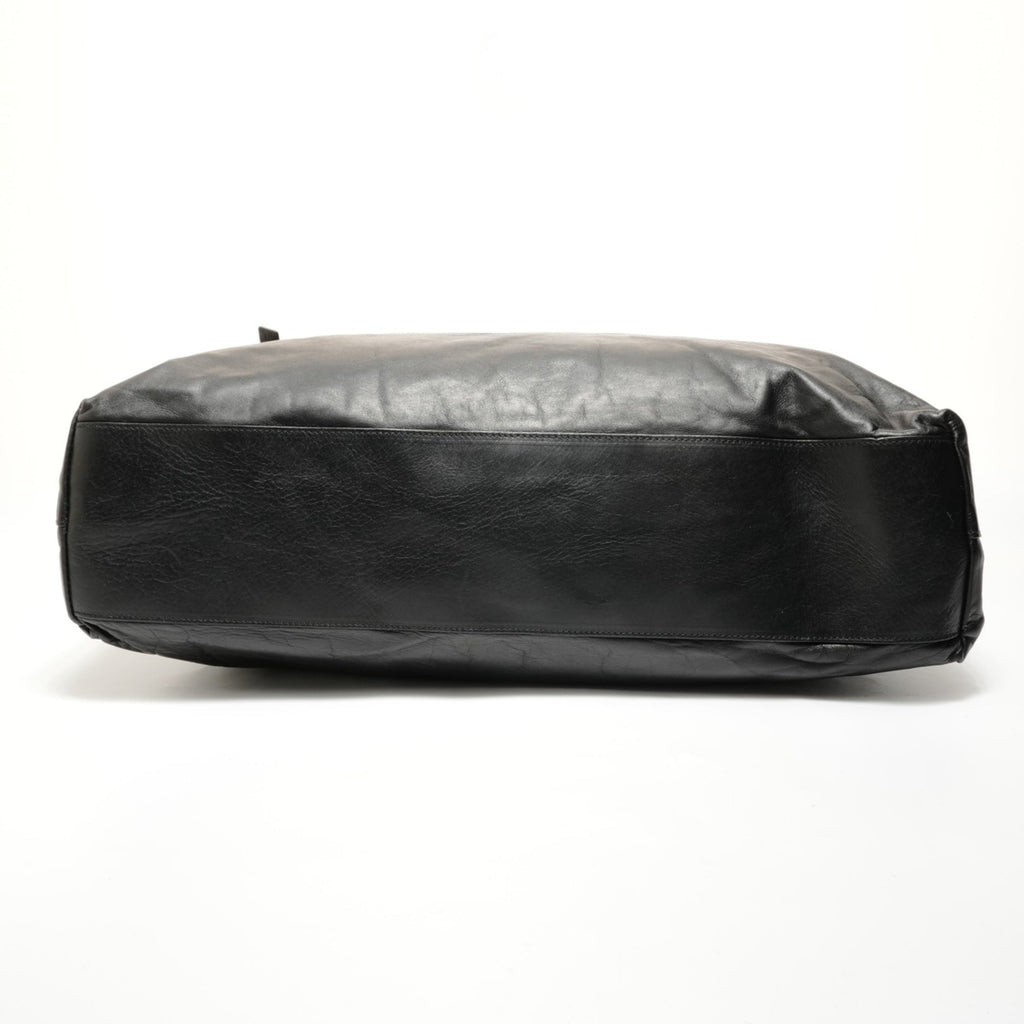 Prada Black Leather Tote Bag (Pre-Owned)