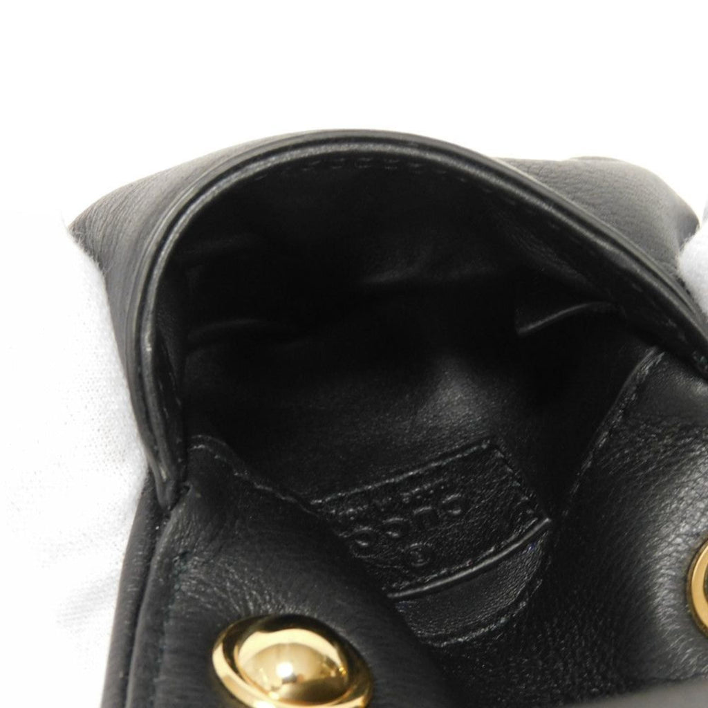 Gucci Black Leather Shoulder Bag (Pre-Owned)