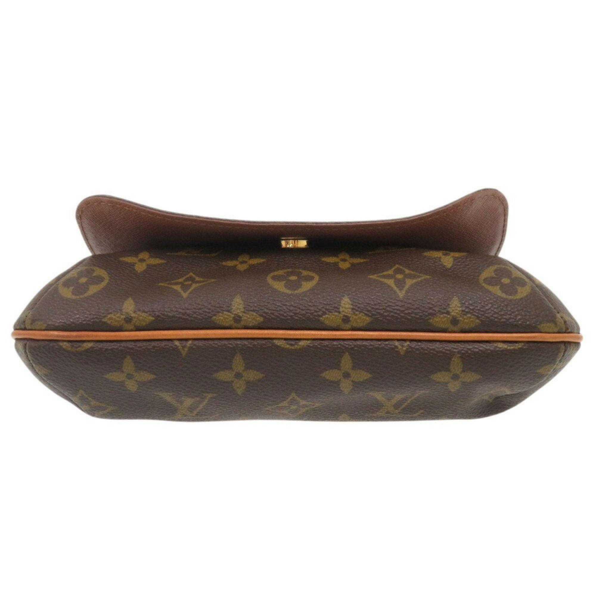 Louis Vuitton Brown Monogram Shoulder Bag (Pre-Owned)