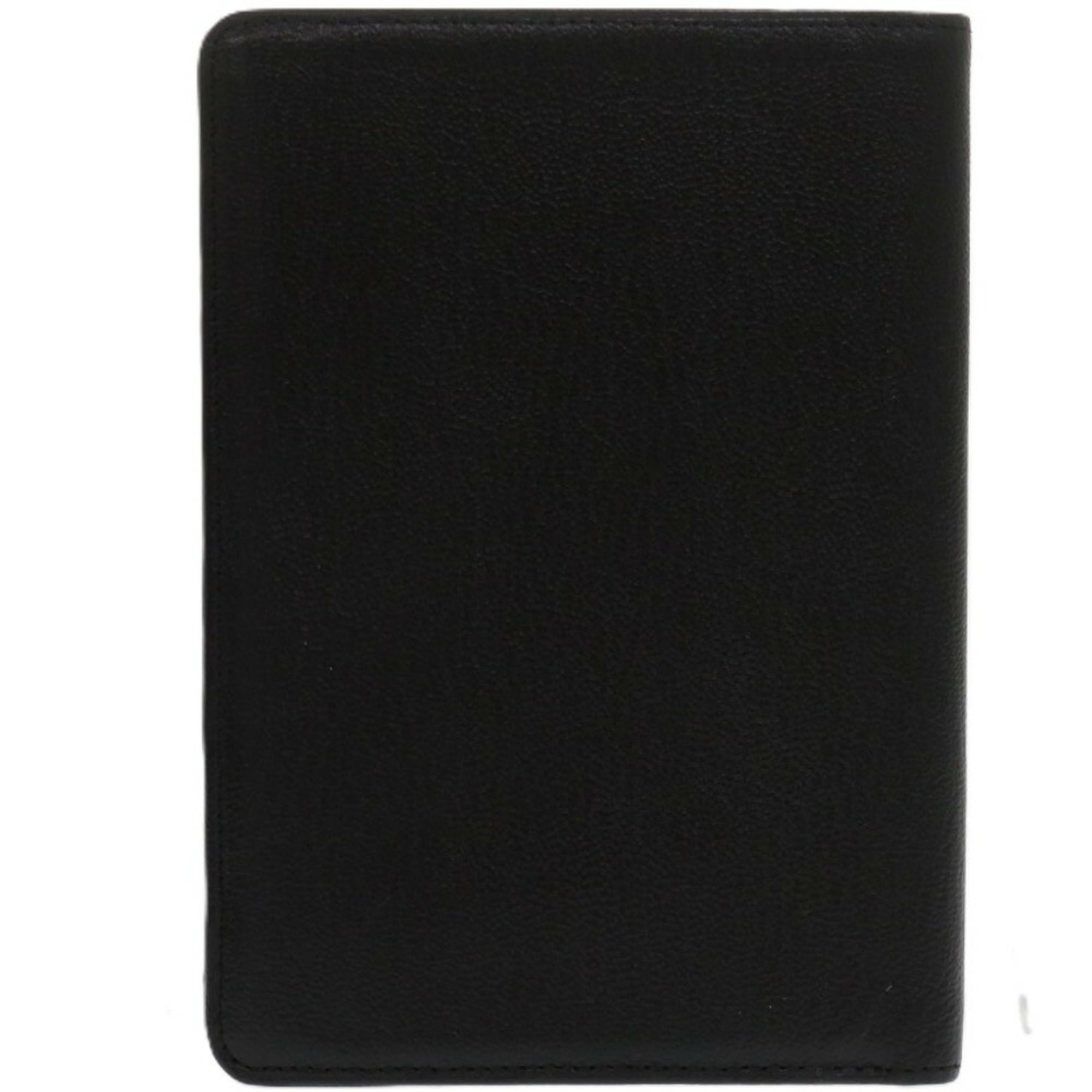 Chanel Black Leather Wallet (Bi-Fold) (Pre-Owned)