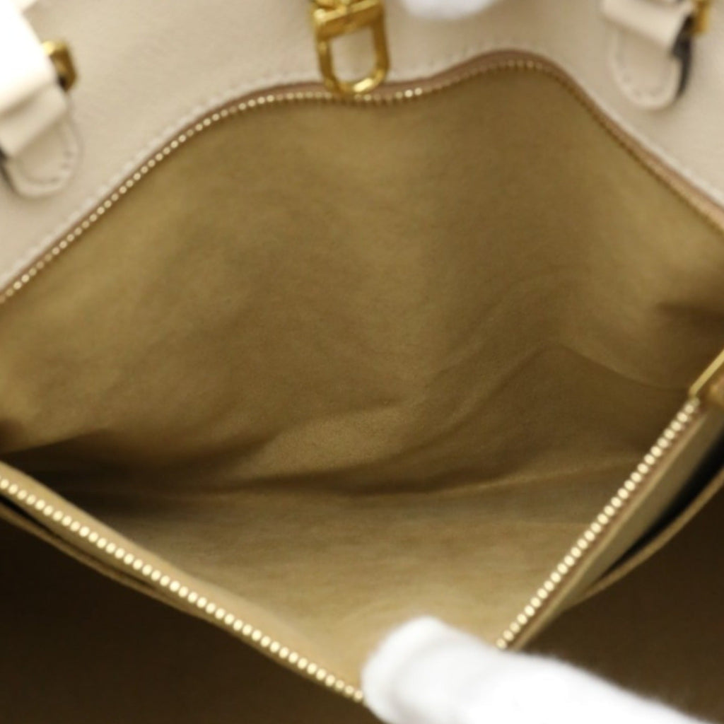 Louis Vuitton Monogram Empreinte Beige Monogram Empreinte Tote Bag (Pre-Owned)