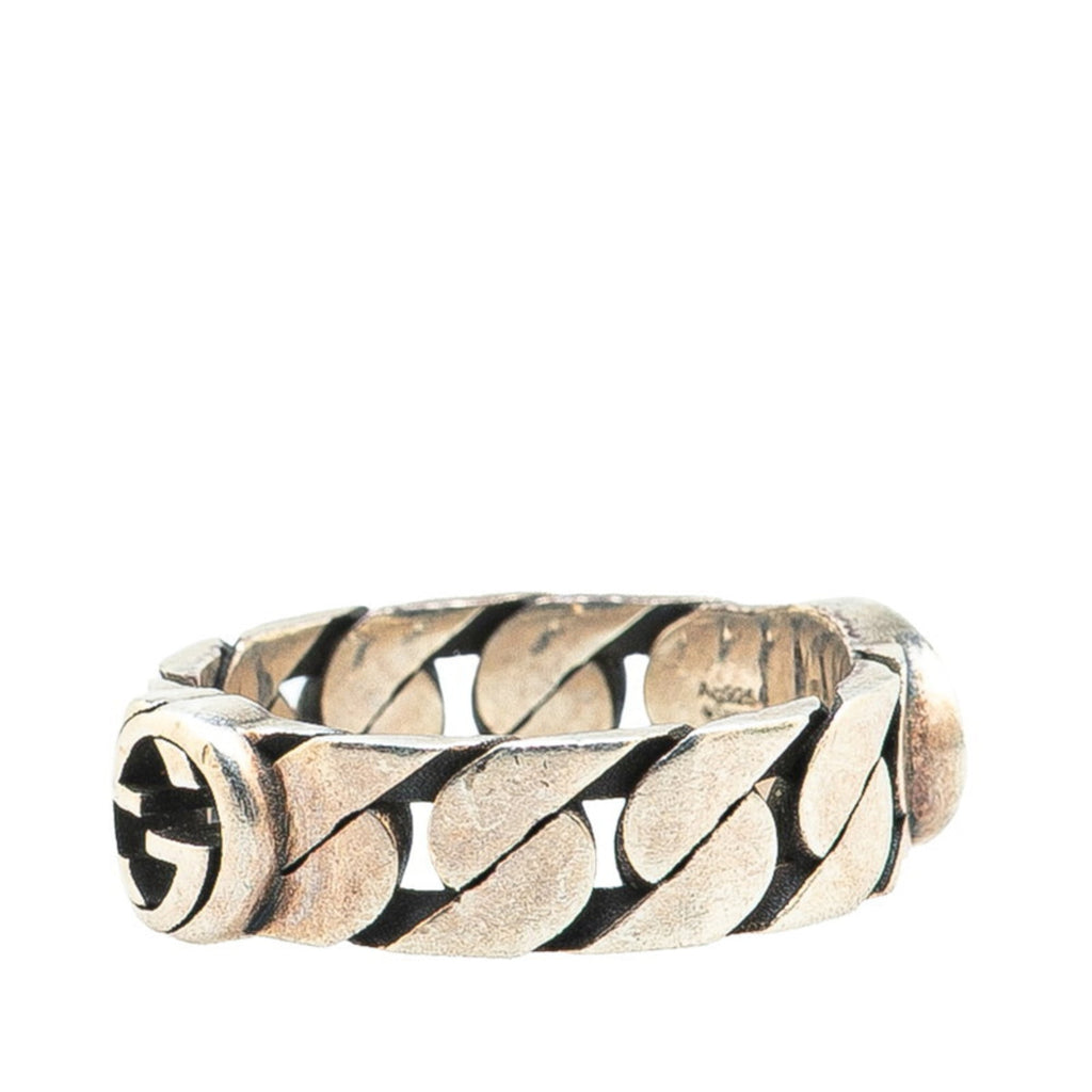 Gucci Silver Silver 925 Band Ring (Pre-Owned)