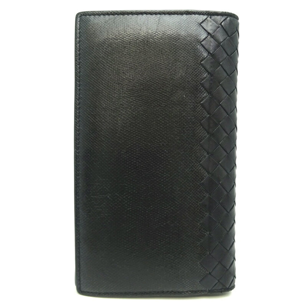 Bottega Veneta Intrecciato Black Intrecciato Coin Purse/Coin Case (Pre-Owned)