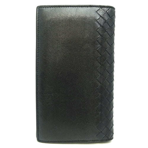 Bottega Veneta Intrecciato Black Intrecciato Coin Purse/Coin Case (Pre-Owned)