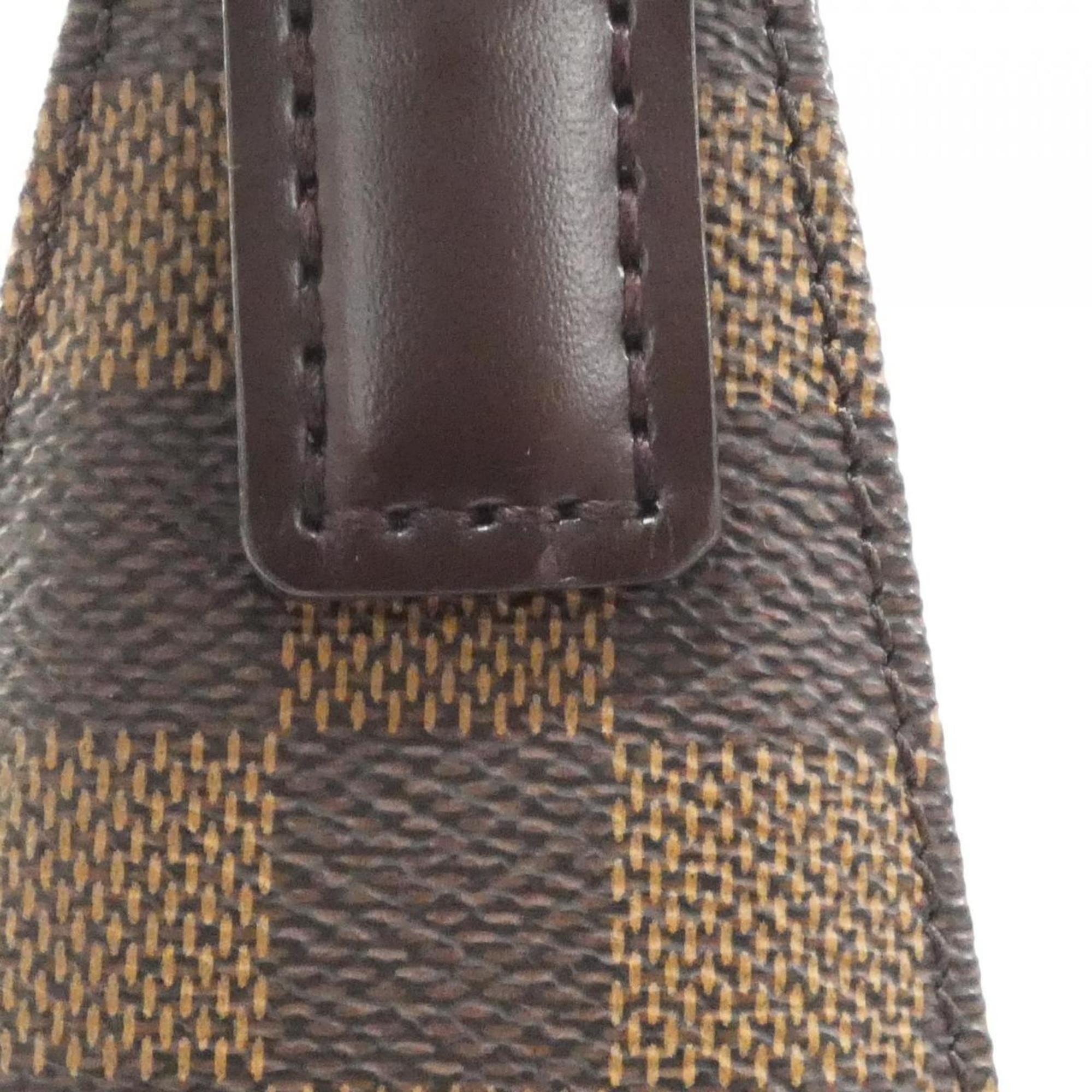 Louis Vuitton Damier Canvas Ebene Damier Canvas Shoulder Bag (Pre-Owned)