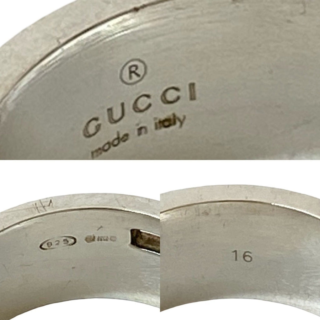 Gucci Silver Silver 925 Band Ring (Pre-Owned)