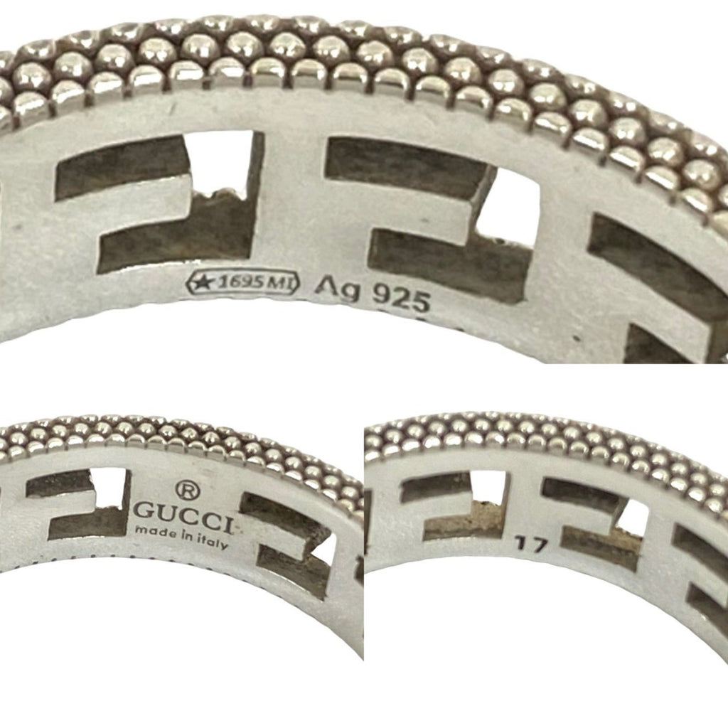 Gucci Silver Silver 925 Band Ring (Pre-Owned)