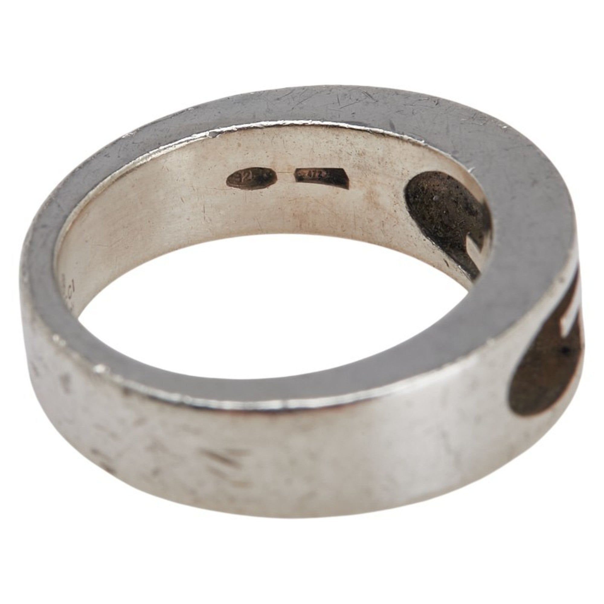 Gucci Silver Silver 925 Band Ring (Pre-Owned)