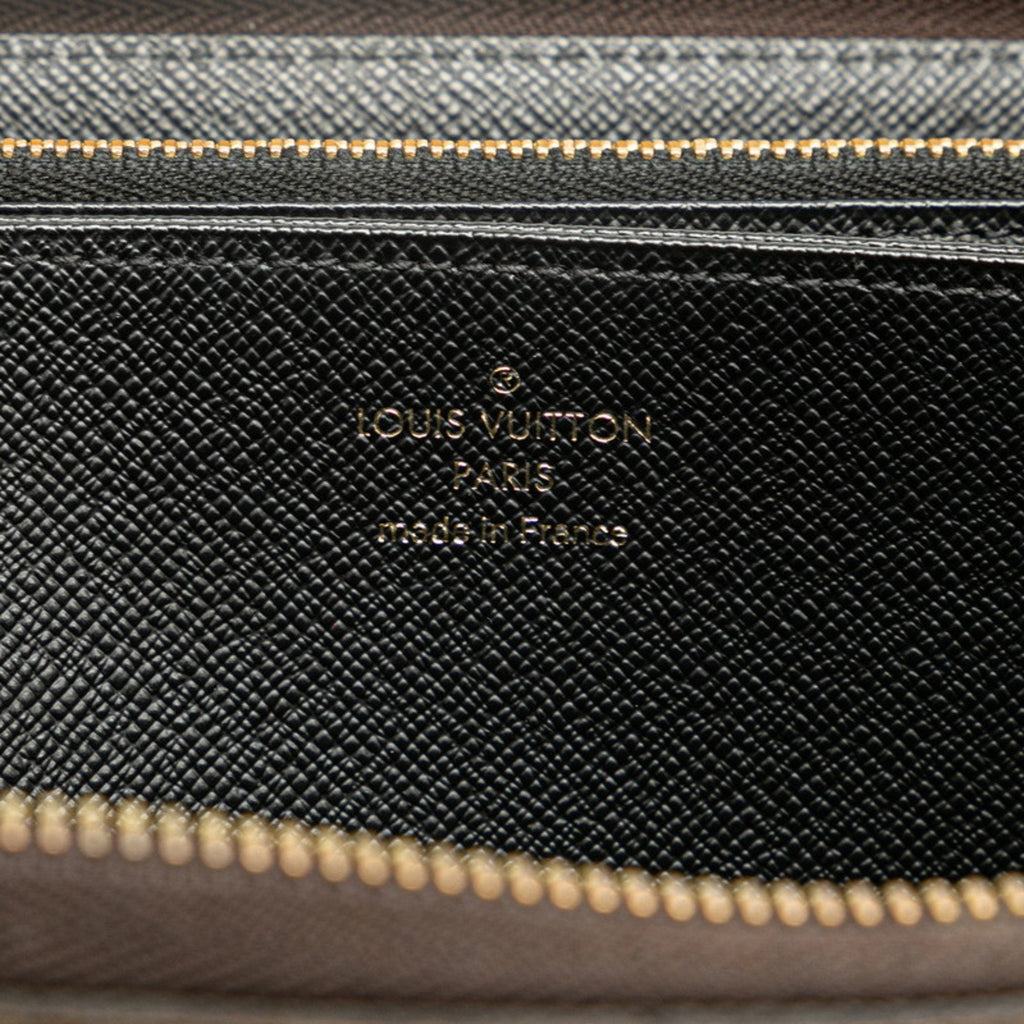 Louis Vuitton Brown Pvc Leather Long Wallet (Bi-Fold) (Pre-Owned)