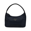 Prada Black Nero Nylon Handbag (Pre-Owned)