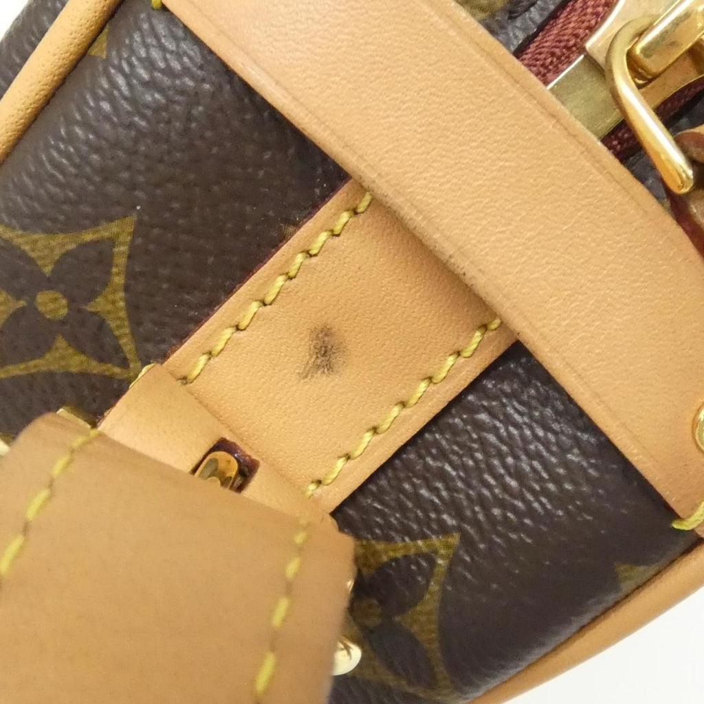 Louis Vuitton Marron Coated Canvas Shoulder Bag (Pre-Owned)