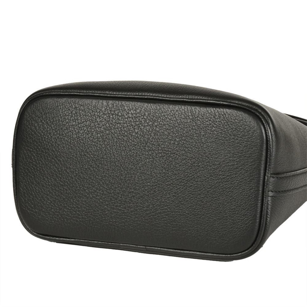 Louis Vuitton Black Noir Leather Shoulder Bag (Pre-Owned)