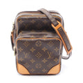 Louis Vuitton Brown Pvc Coated Canvas Leather Shoulder Bag (Pre-Owned)