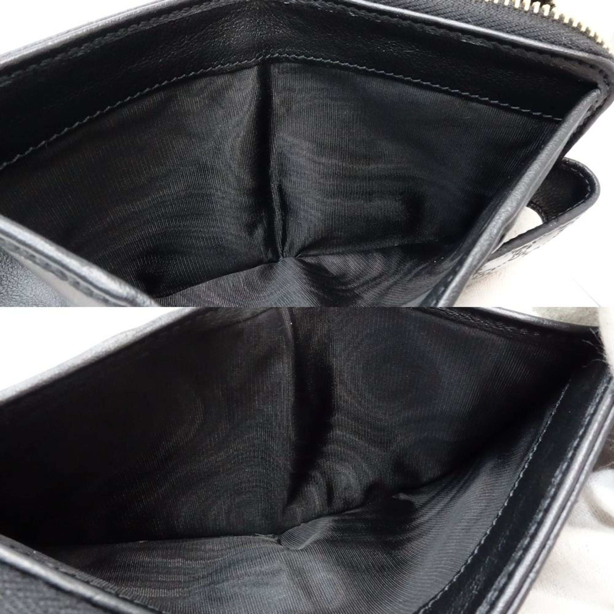 Gucci Black Leather Wallet (Bi-Fold) (Pre-Owned)