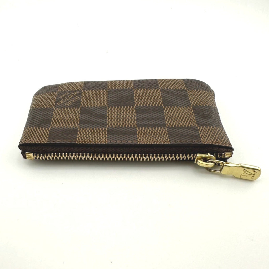 Louis Vuitton Damier Brown Damier Canvas Coin Purse/Coin Case (Pre-Owned)