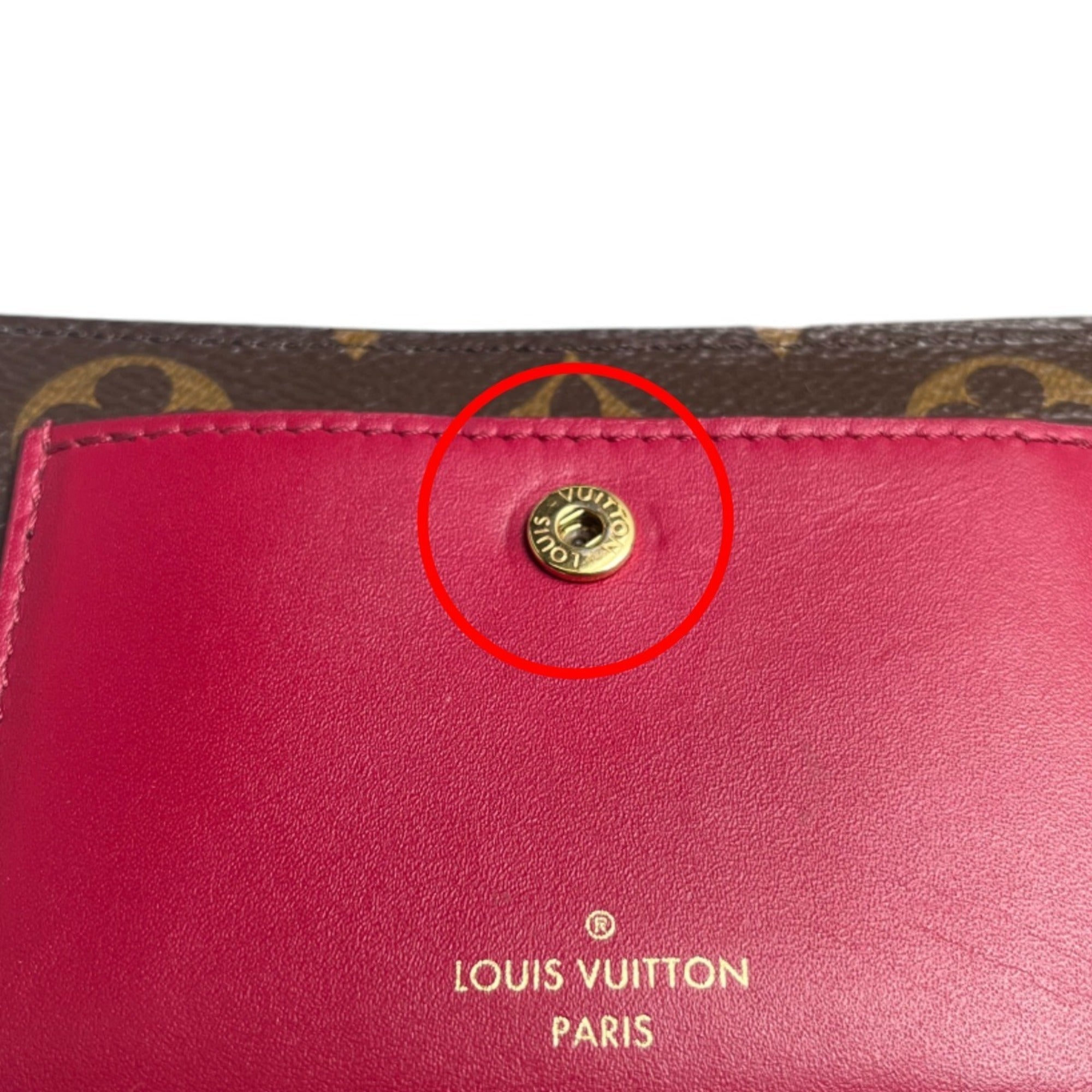 Louis Vuitton Fuchsia Monogram Monogram Wallet (Bi-Fold) (Pre-Owned)