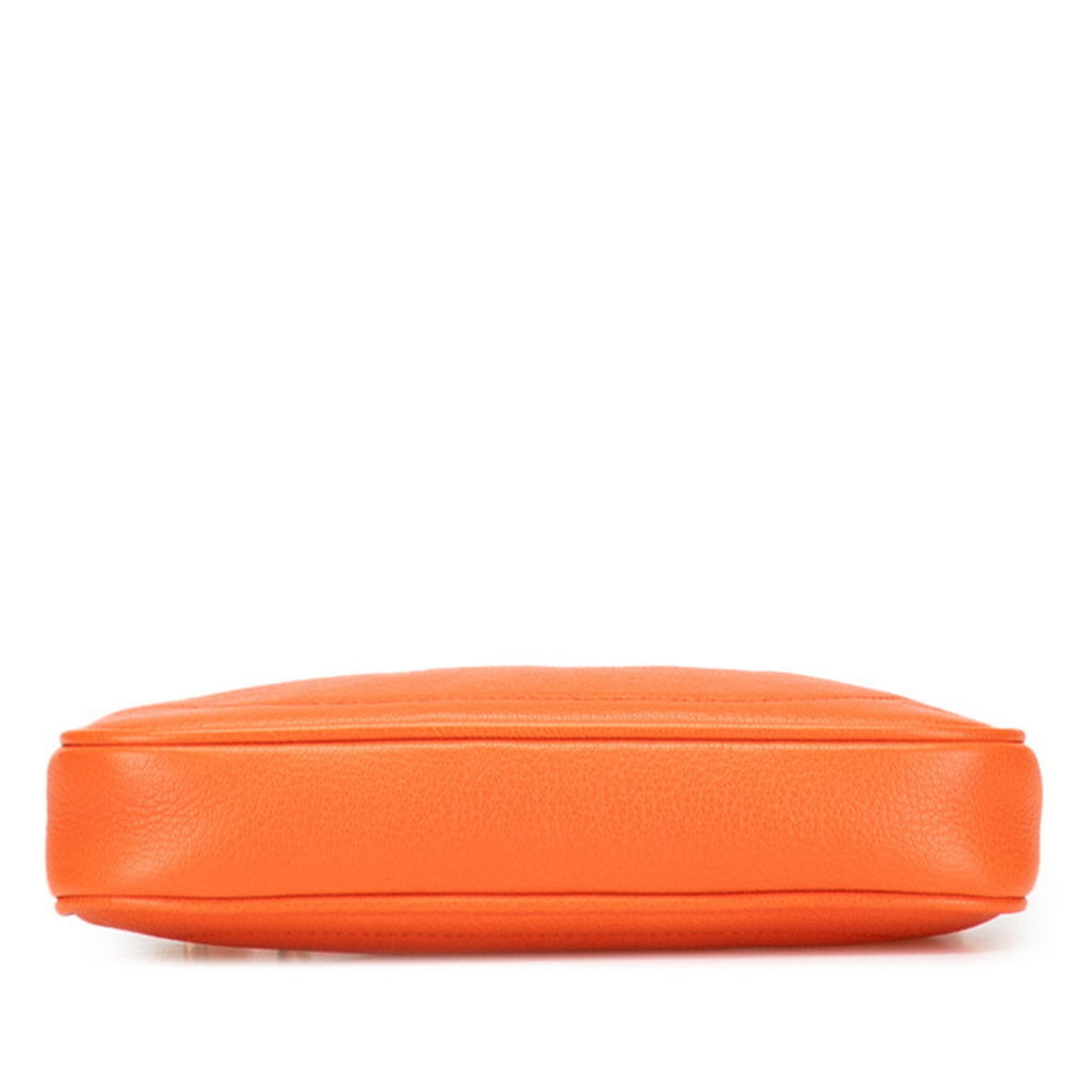 Gucci Gg Marmont Orange Leather Handbag Shoulder Bag (Pre-Owned)