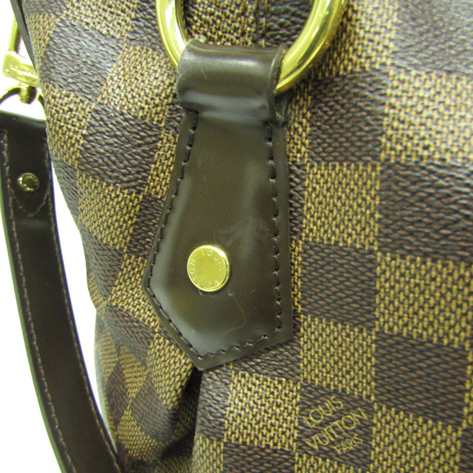 Louis Vuitton Damier Ebene Damier Canvas Shoulder Bag (Pre-Owned)