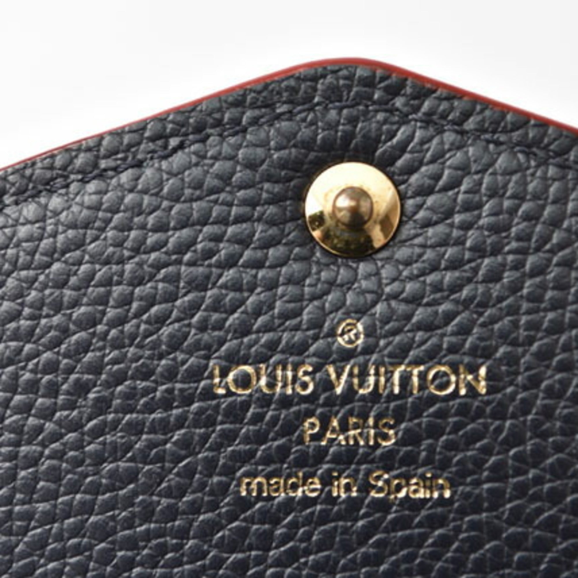 Louis Vuitton Rouge Monogram Empreinte Long Wallet (Bi-Fold) (Pre-Owned)