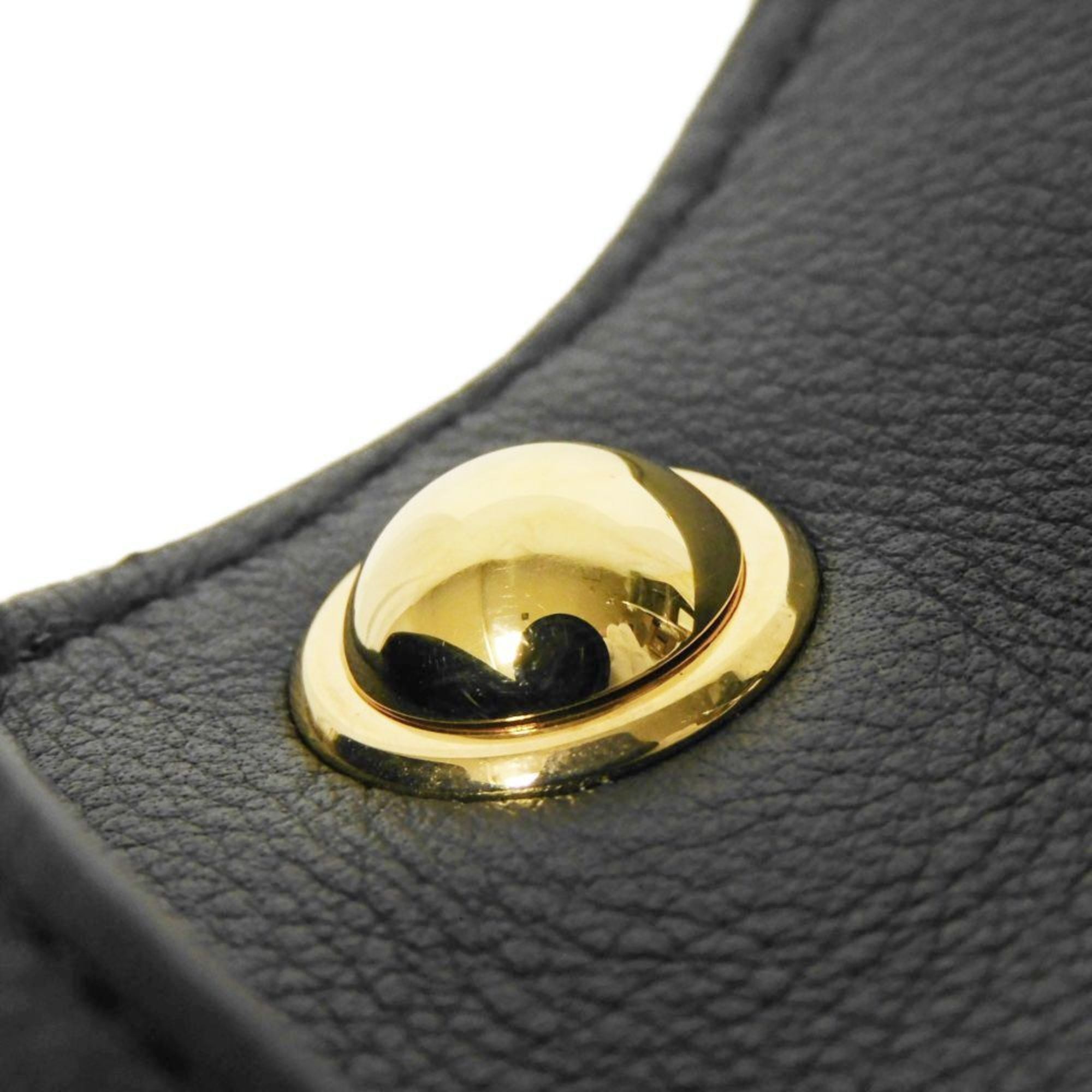 Gucci Black Leather Shoulder Bag (Pre-Owned)