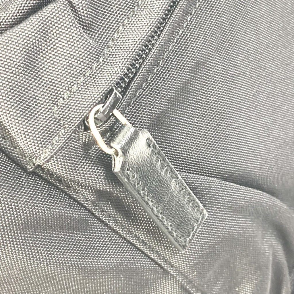 Gucci Black Nylon Leather Backpack (Pre-Owned)
