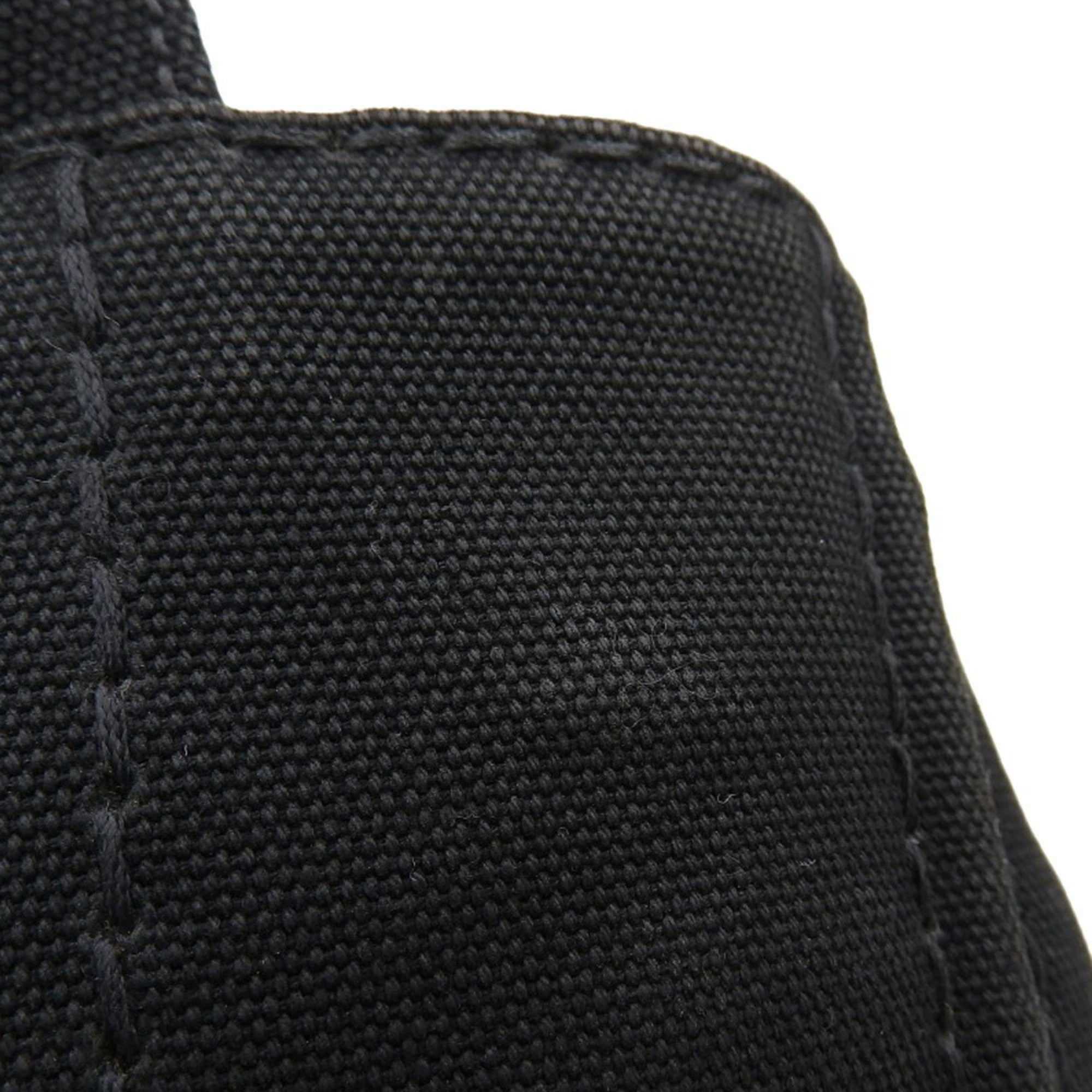 Prada Black Canvas Handbag (Pre-Owned)