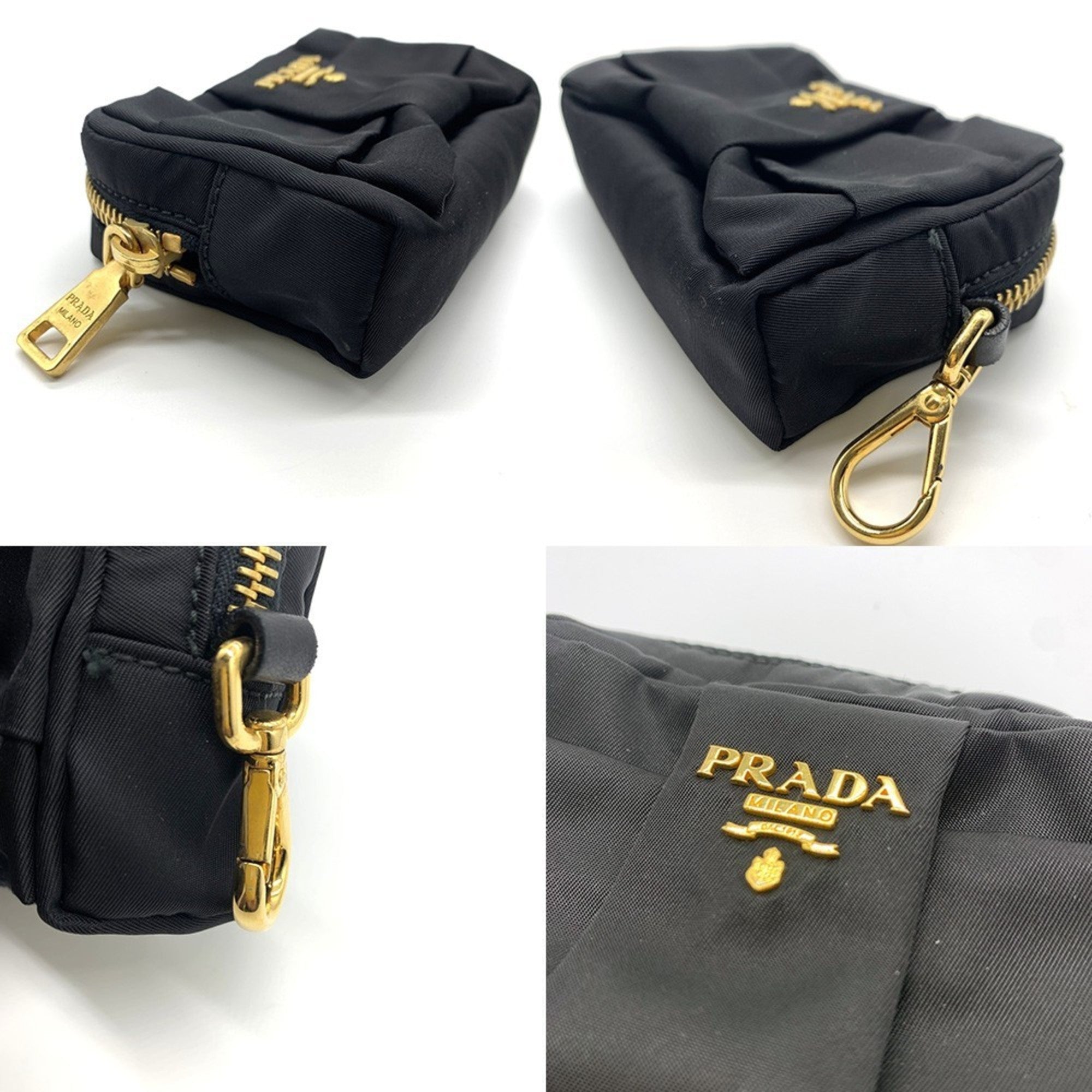 Prada Black Nylon Pouch (Pre-Owned)