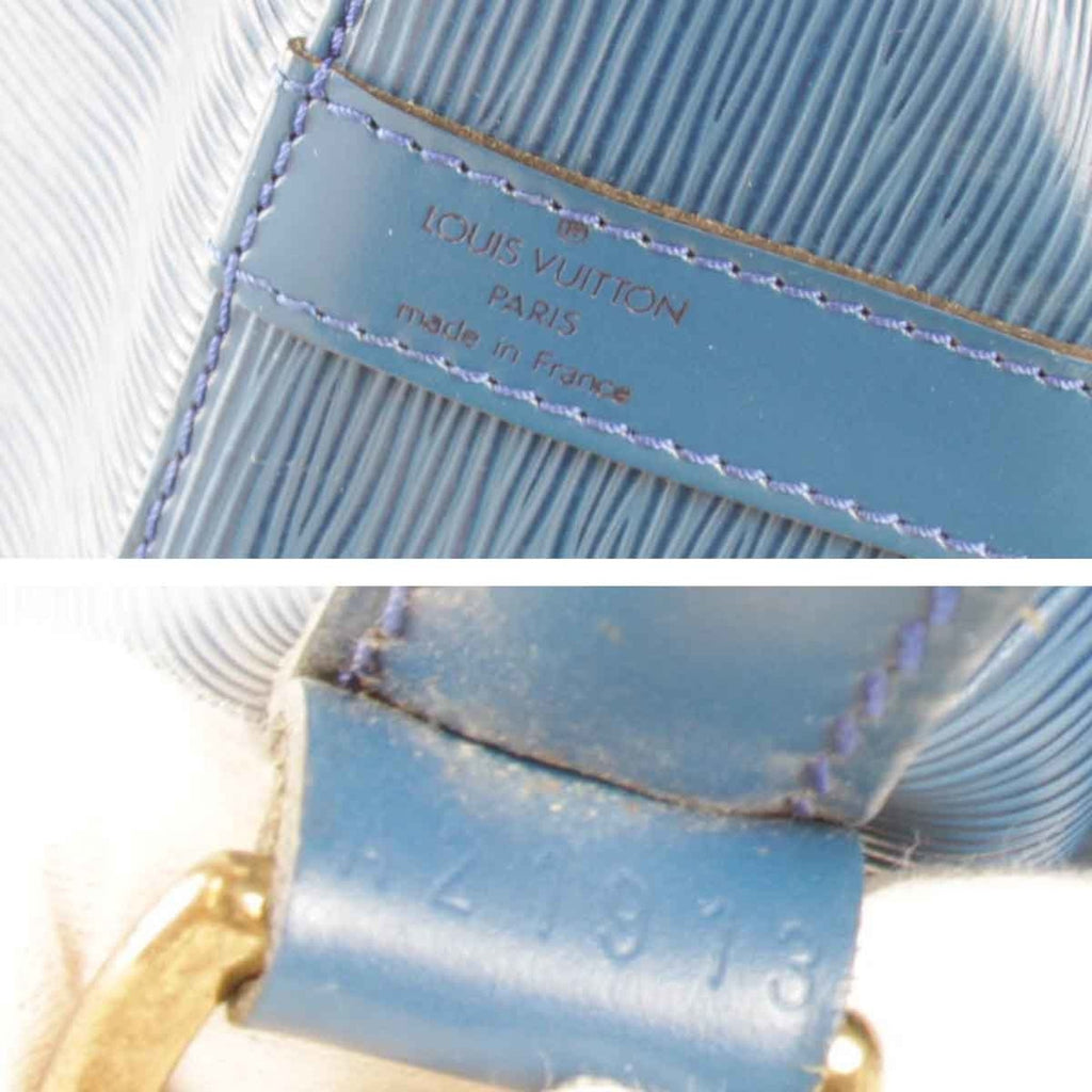 Louis Vuitton Blue Epi Leather Shoulder Bag (Pre-Owned)