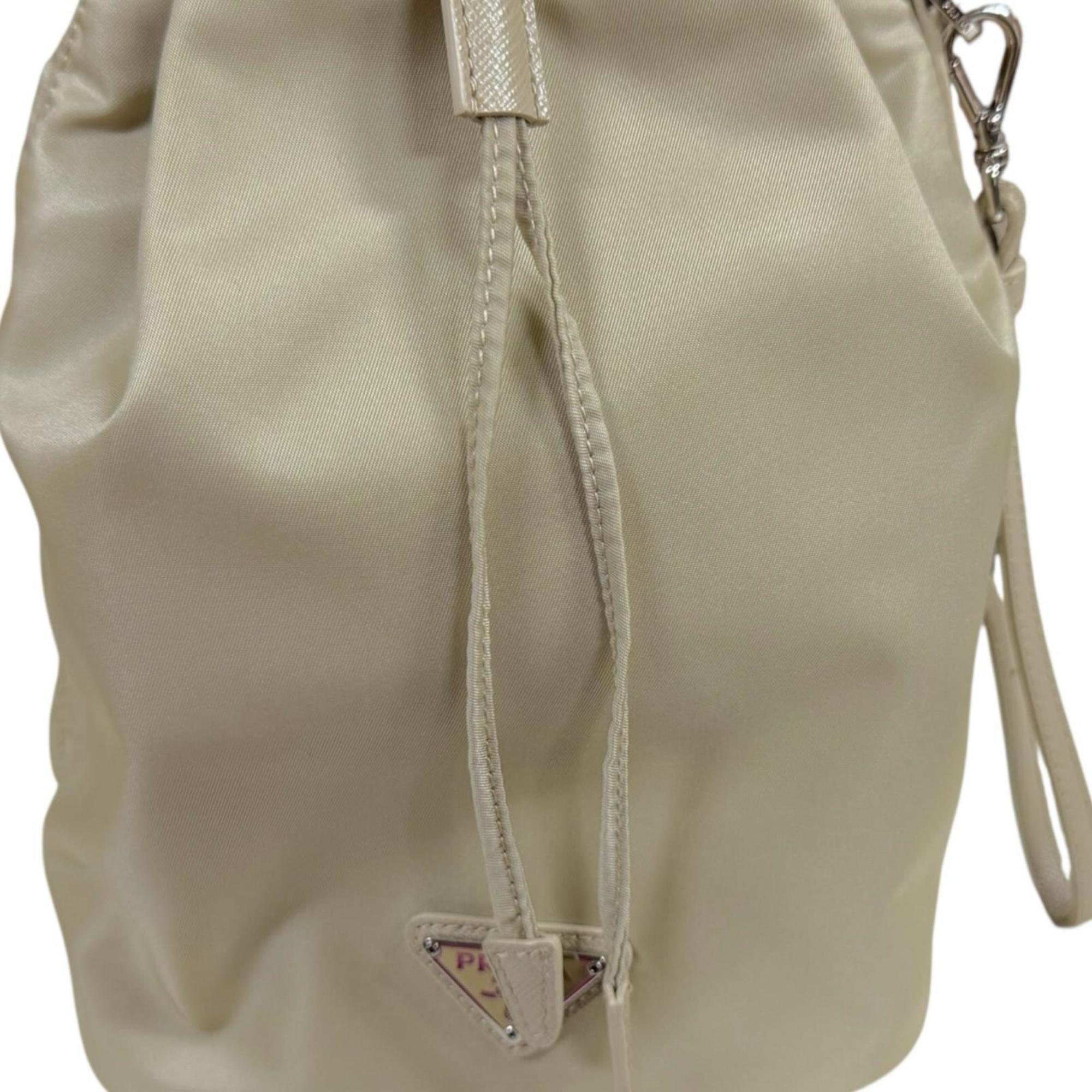 Prada Beige Pouch (Pre-Owned)