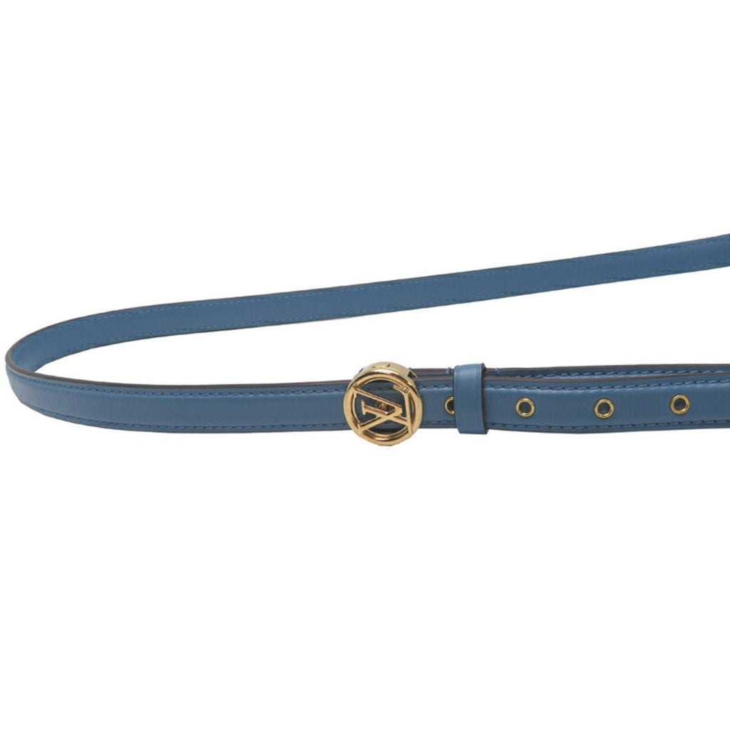 Louis Vuitton Blue Leather Shoulder Bag (Pre-Owned)