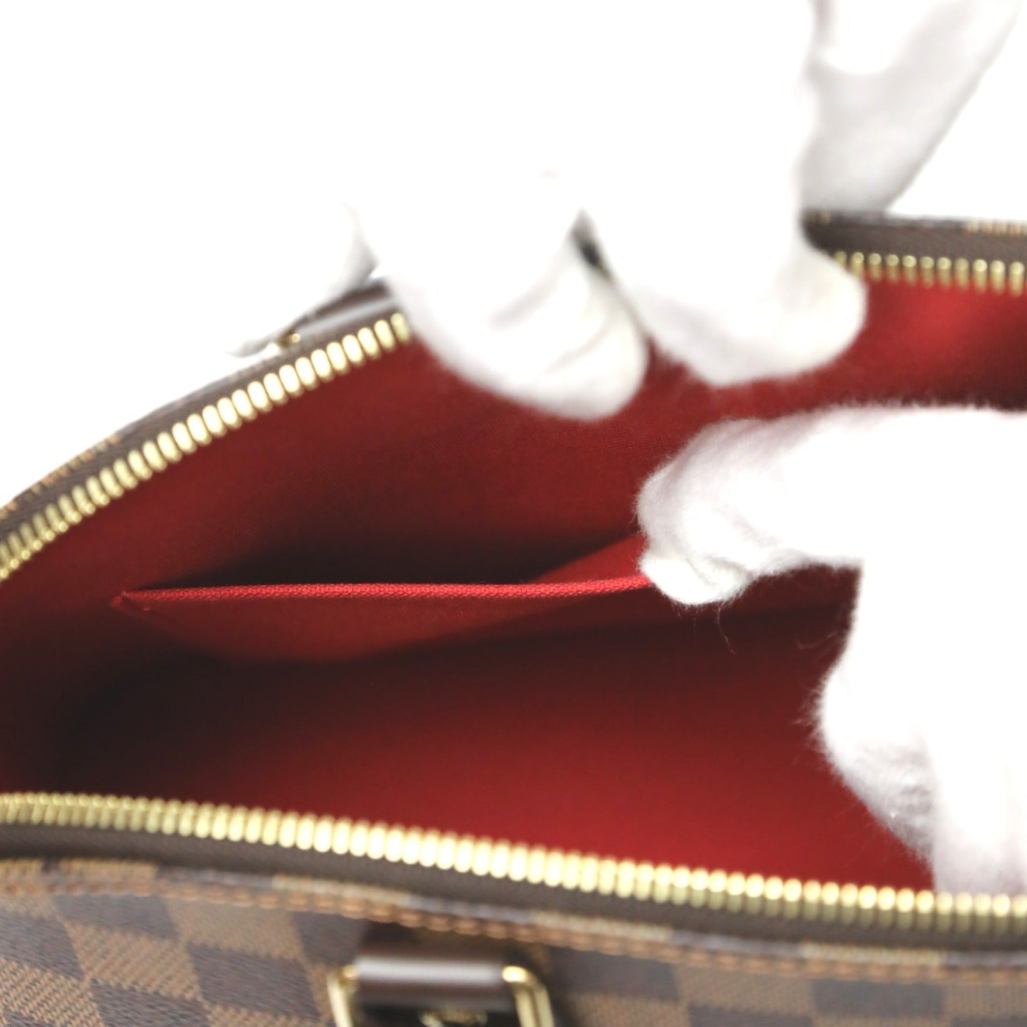 Louis Vuitton Brown Damier Canvas Damier Canvas Handbag (Pre-Owned)