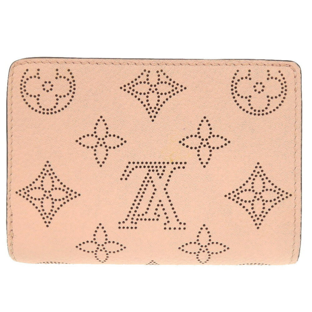 Louis Vuitton Magnolia Pink Mahina Leather Wallet (Bi-Fold) (Pre-Owned)