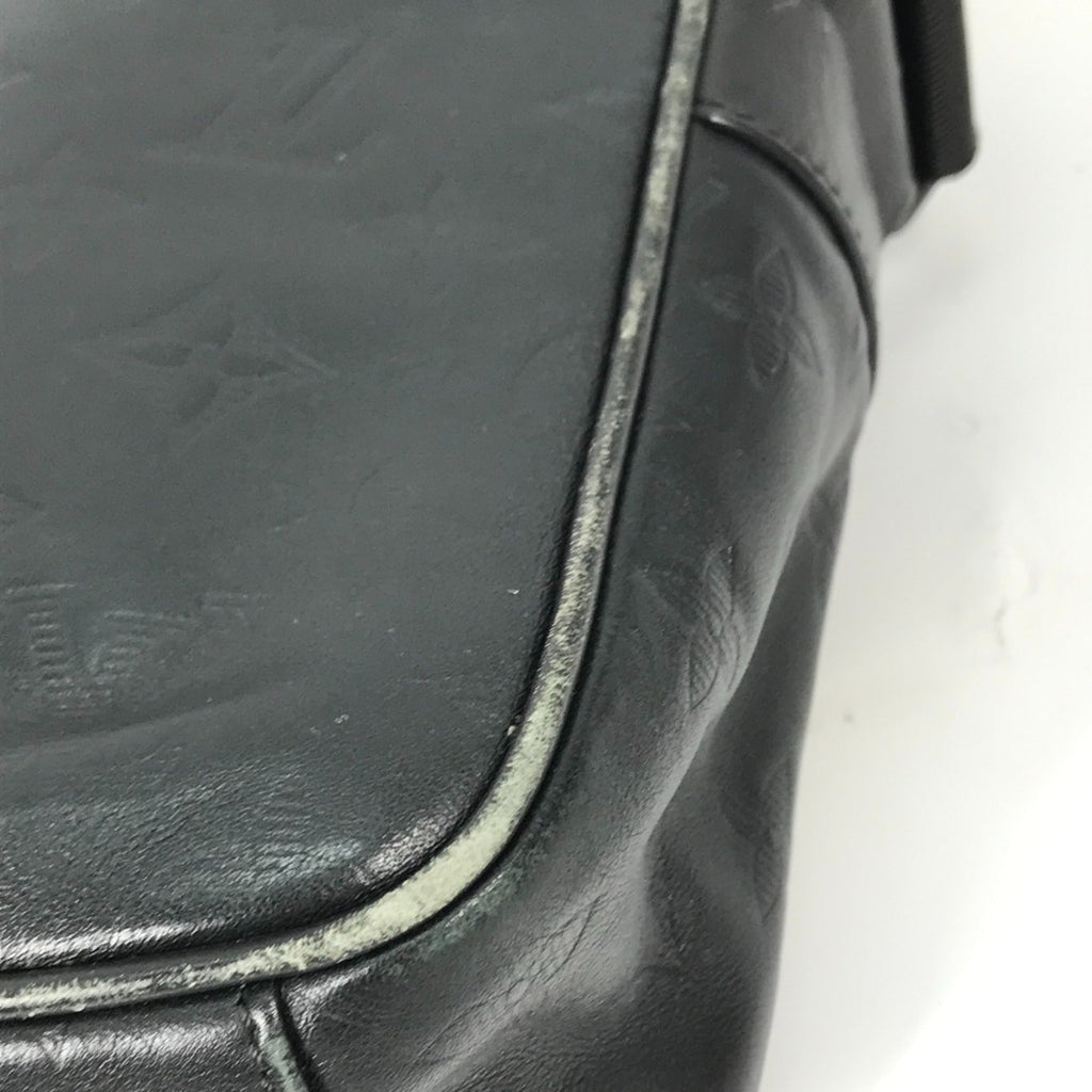 Louis Vuitton Monogram Shadow Black Galle Monogram Shadow Pochette Shoulder Bag (Pre-Owned)