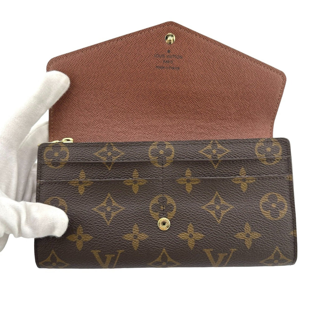 Louis Vuitton Brown Monogram Monogram Wallet (Bi-Fold) (Pre-Owned)