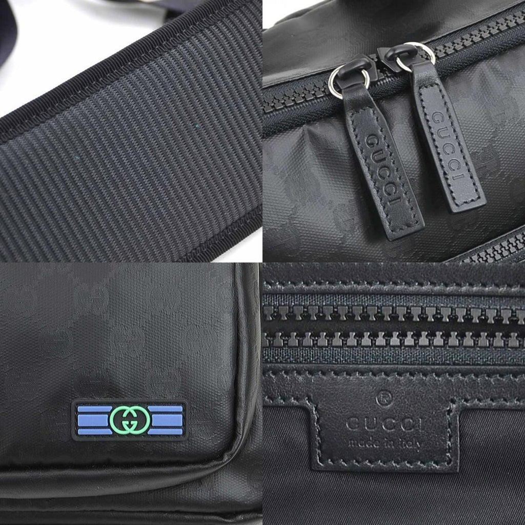 Gucci Black Pvc Shoulder Bag (Pre-Owned)
