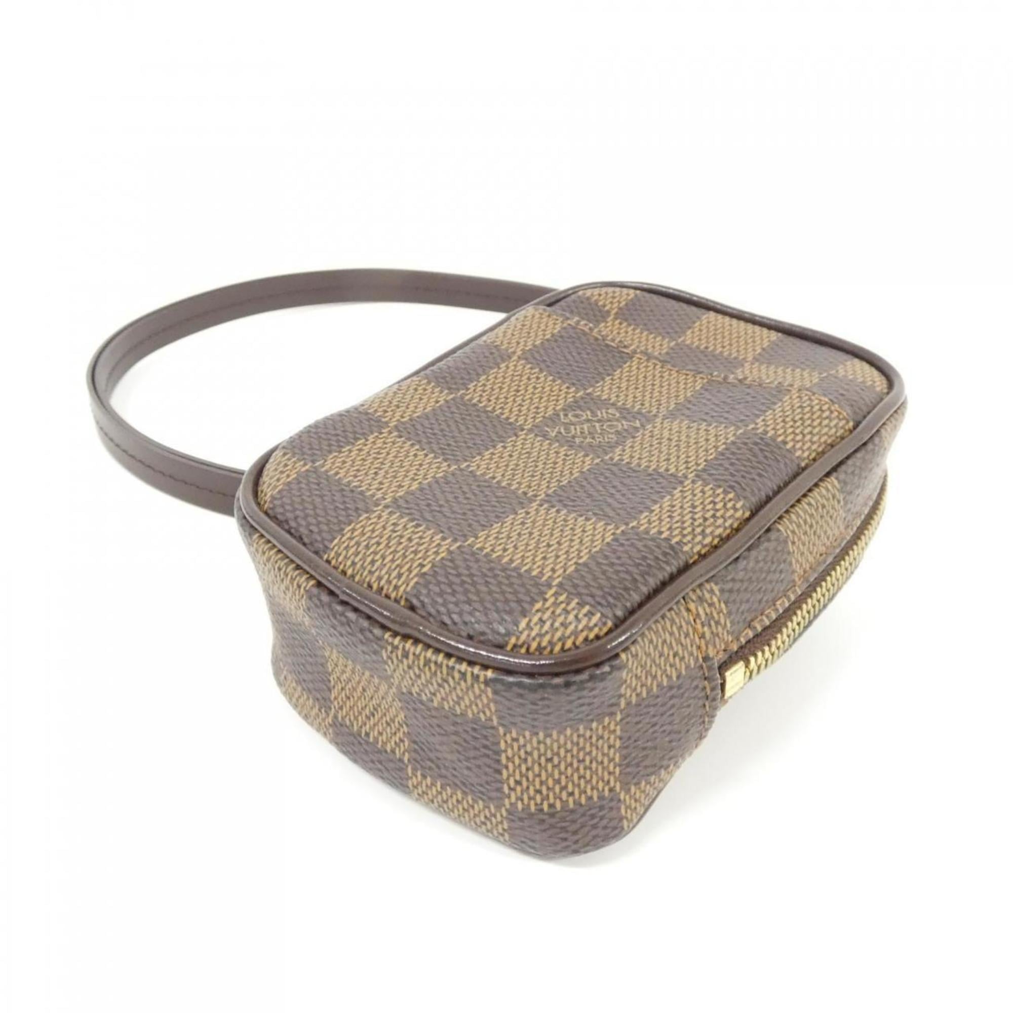 Louis Vuitton Ebene Coated Canvas Pouch (Pre-Owned)