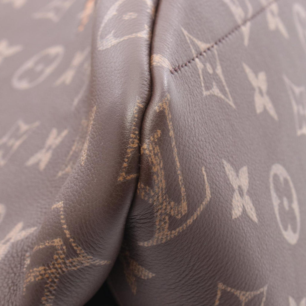 Louis Vuitton Brown Monogram Leather Tote Bag (Pre-Owned)