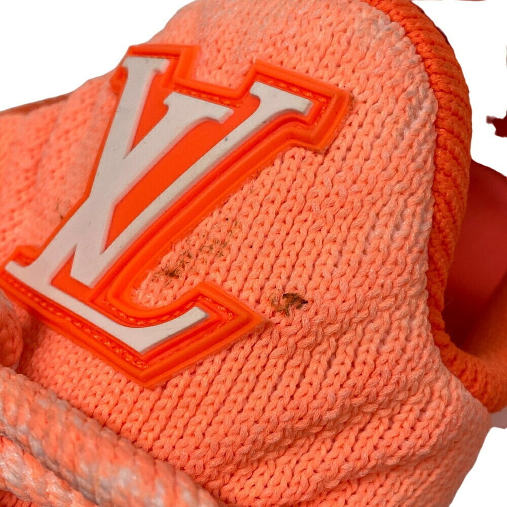 Louis Vuitton Orange White Sneakers (Pre-Owned)