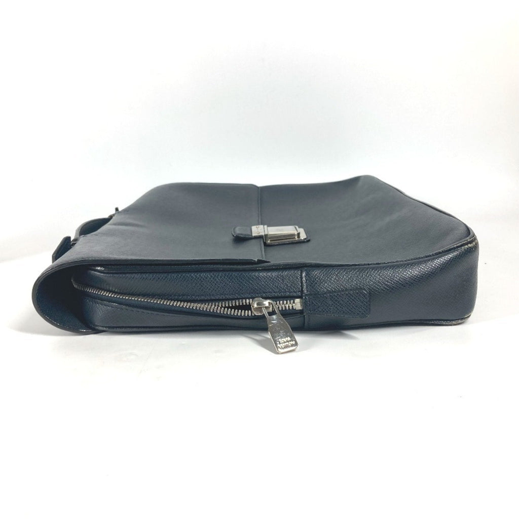 Louis Vuitton Boreal Dark Navy Taiga Leather Leather Briefcase (Pre-Owned)