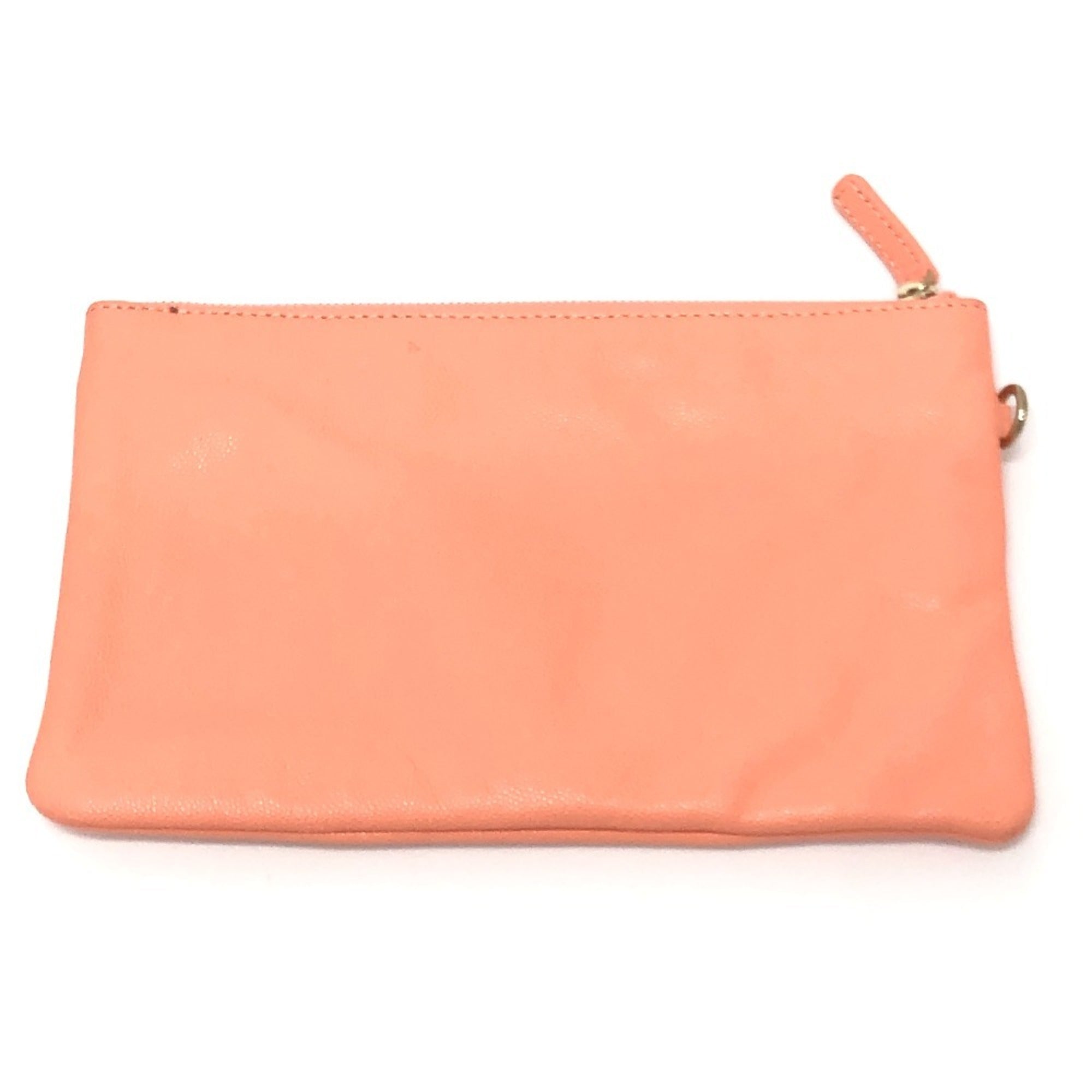 Chanel Matelasse Coral Pink Grained Calfskin Handbag Shoulder Bag (Pre-Owned)